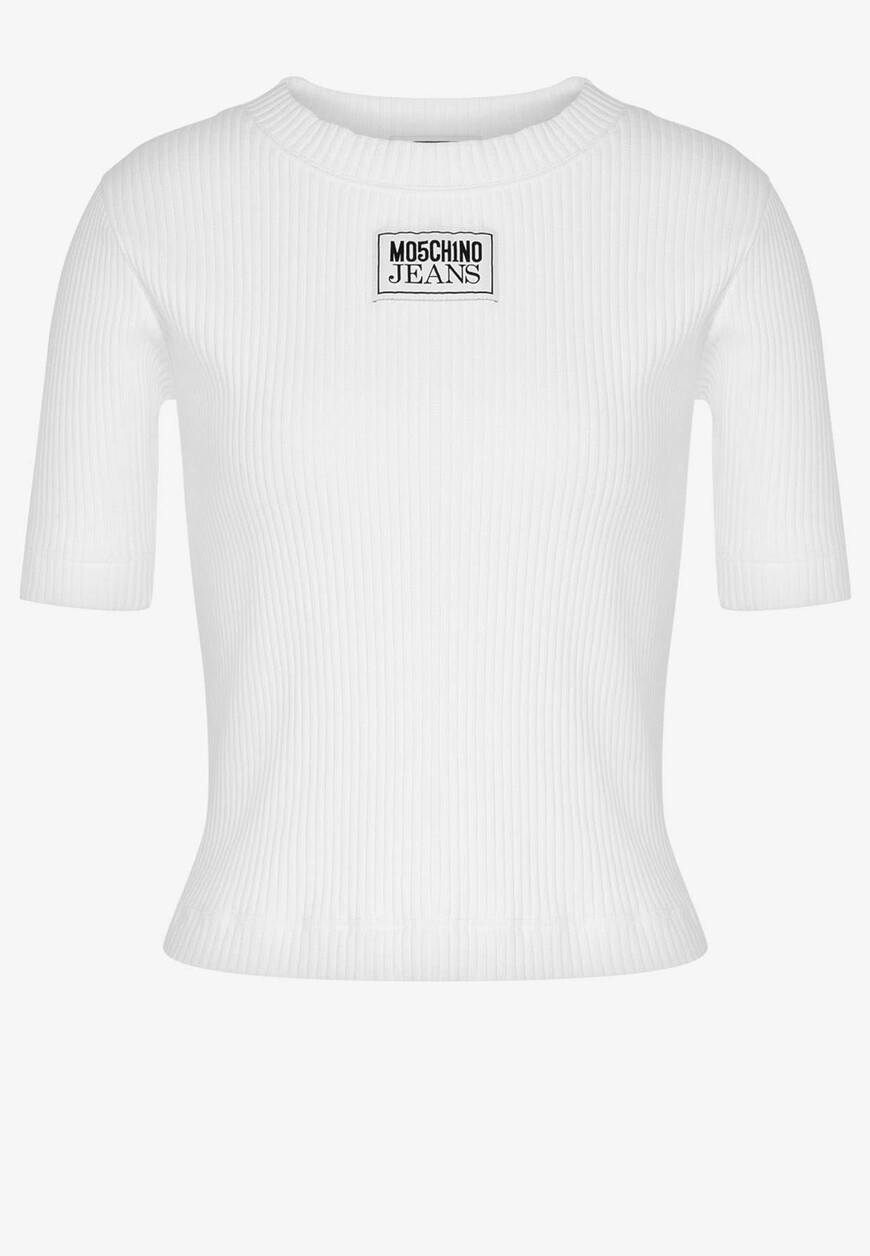 

Футболка Moschino Jeans, Белый