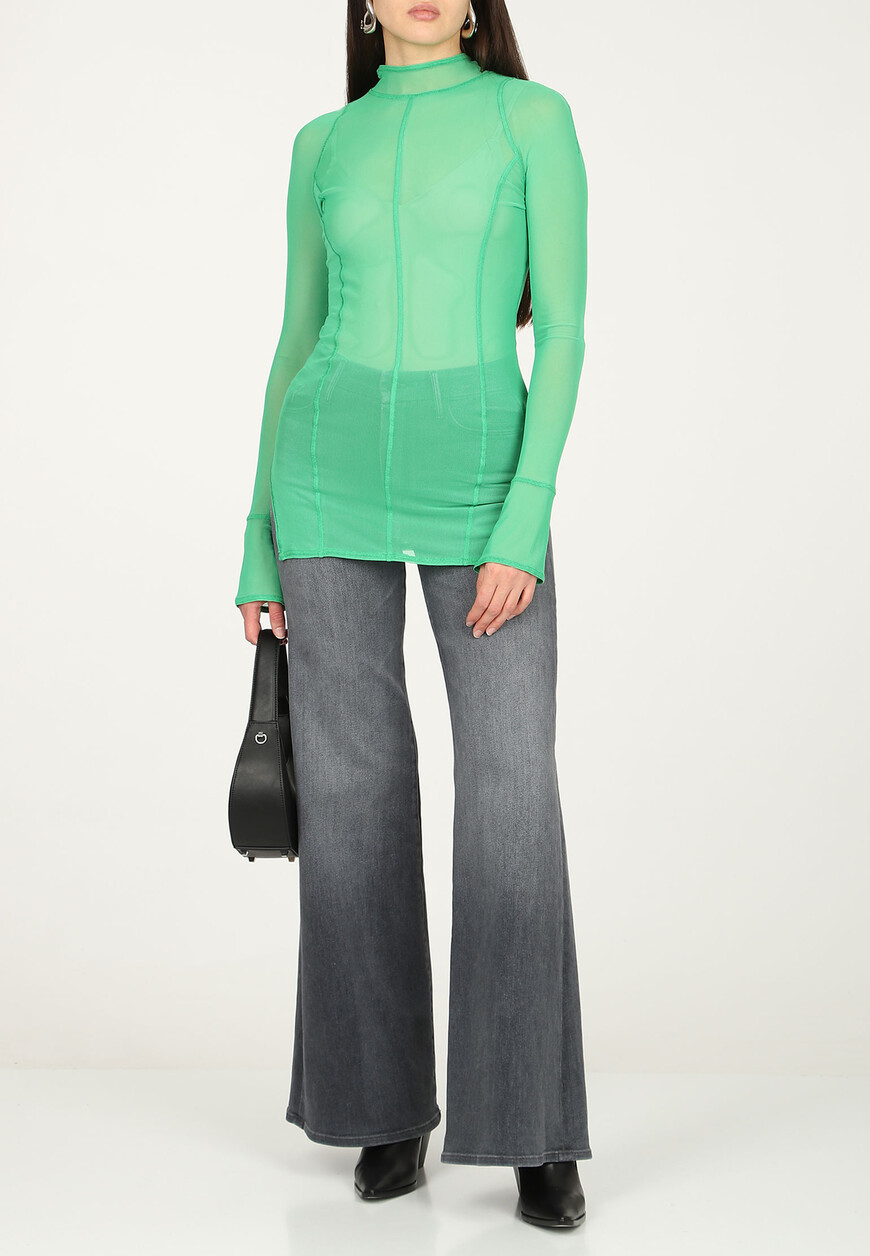 

Лонгслив Patrizia Pepe, Зеленый