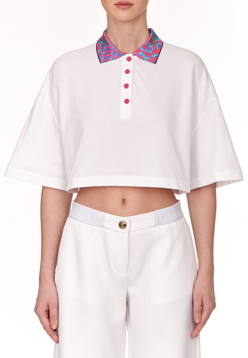 топ versace jeans couture из проверенных материалов со скидкой