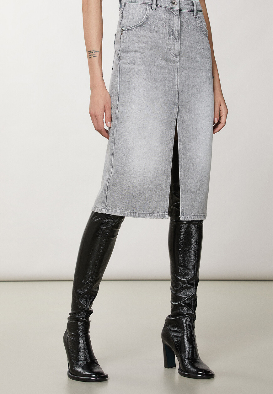 

Юбка Patrizia Pepe, Серый