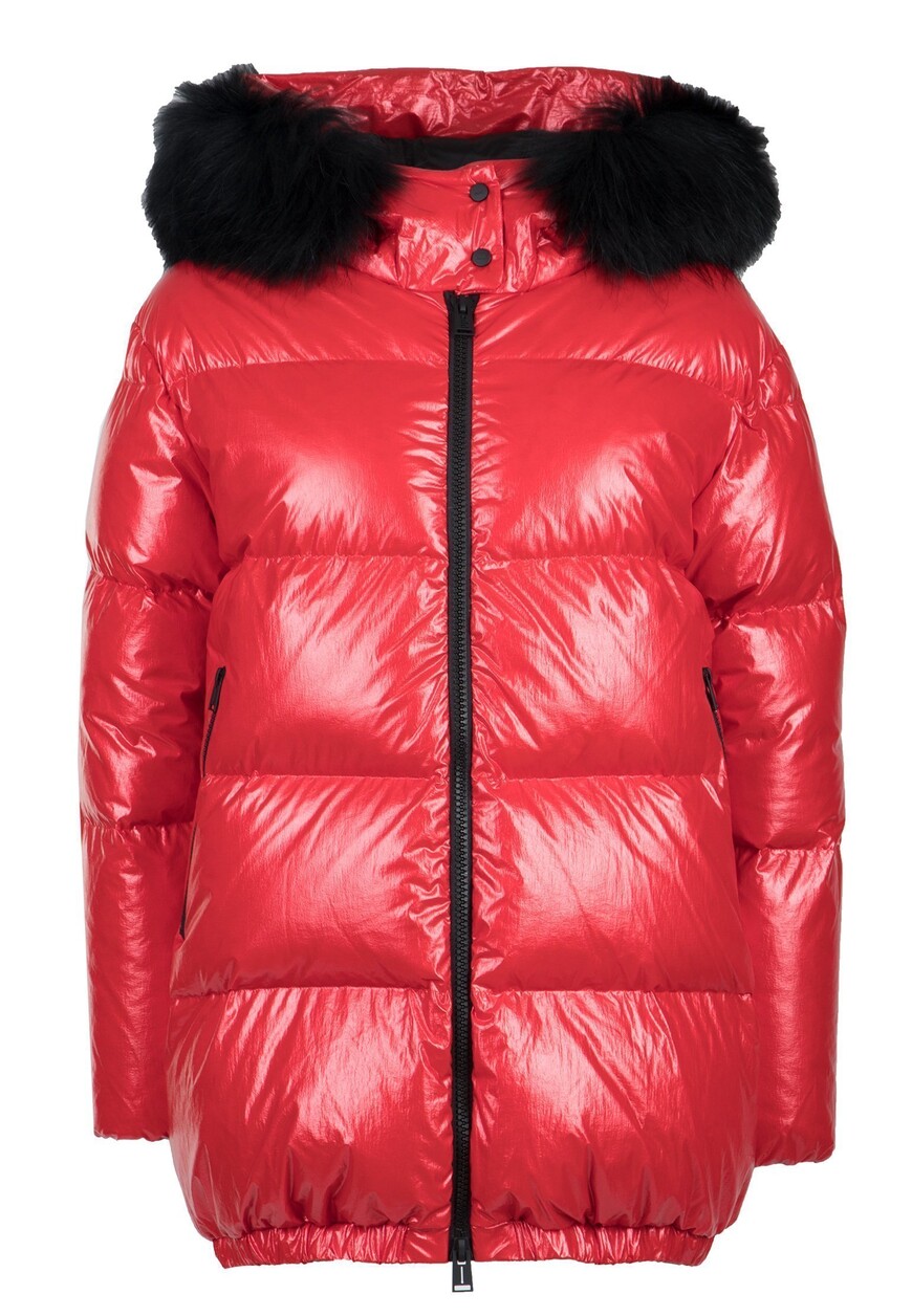 

Пуховик Add, Красный