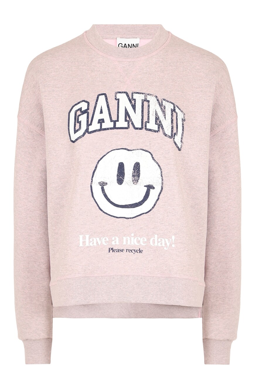 

Свитшот Ganni, Розовый