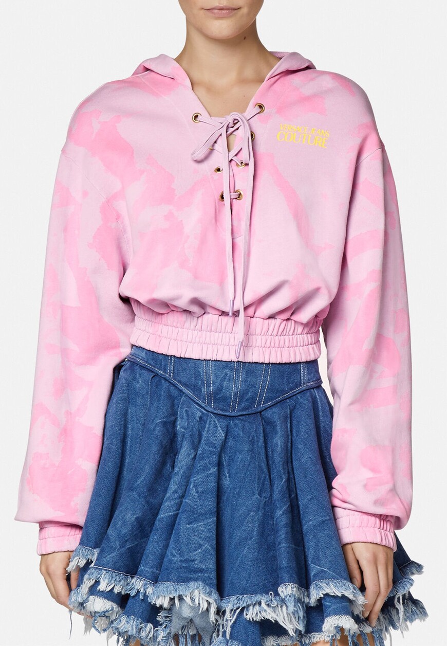 

Худи Versace Jeans Couture, Розовый