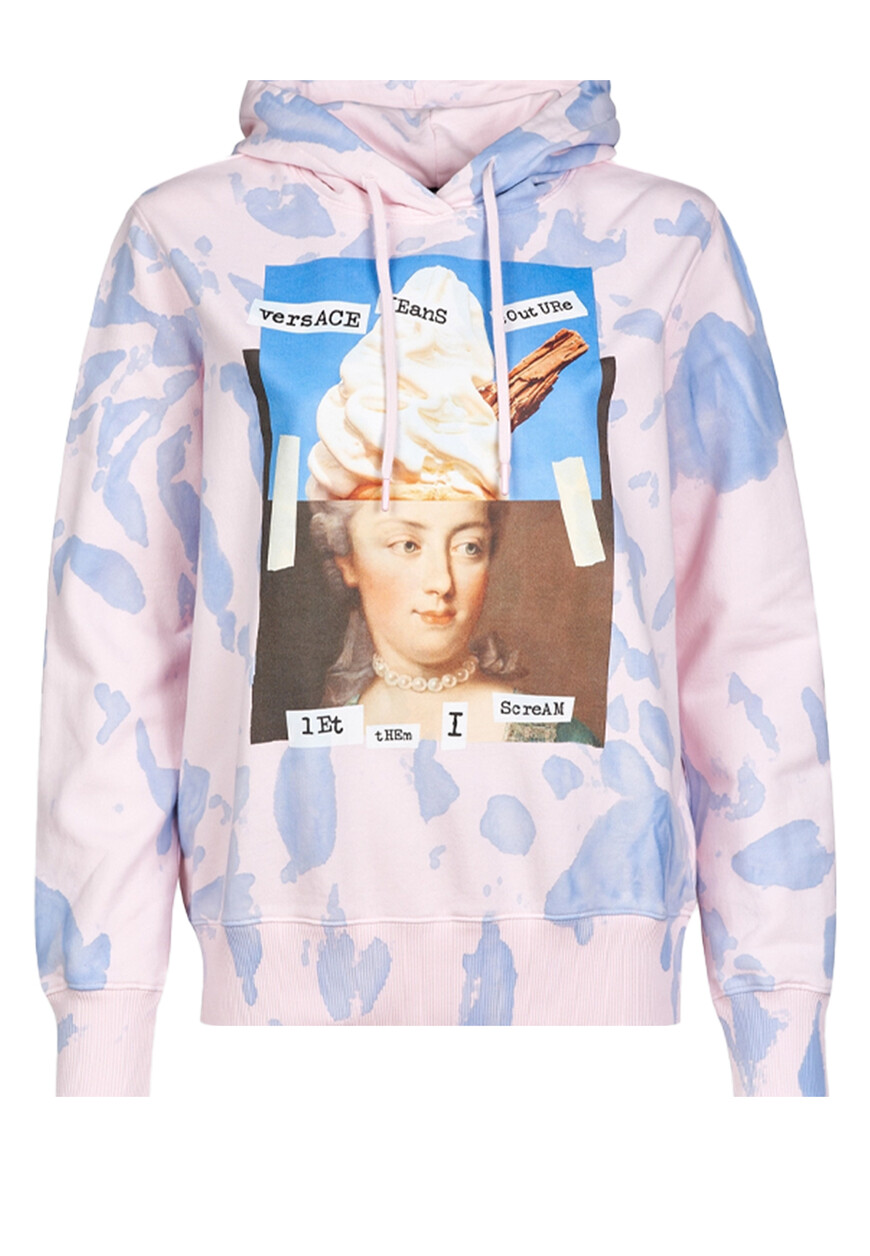 

Худи Versace Jeans Couture, Розовый