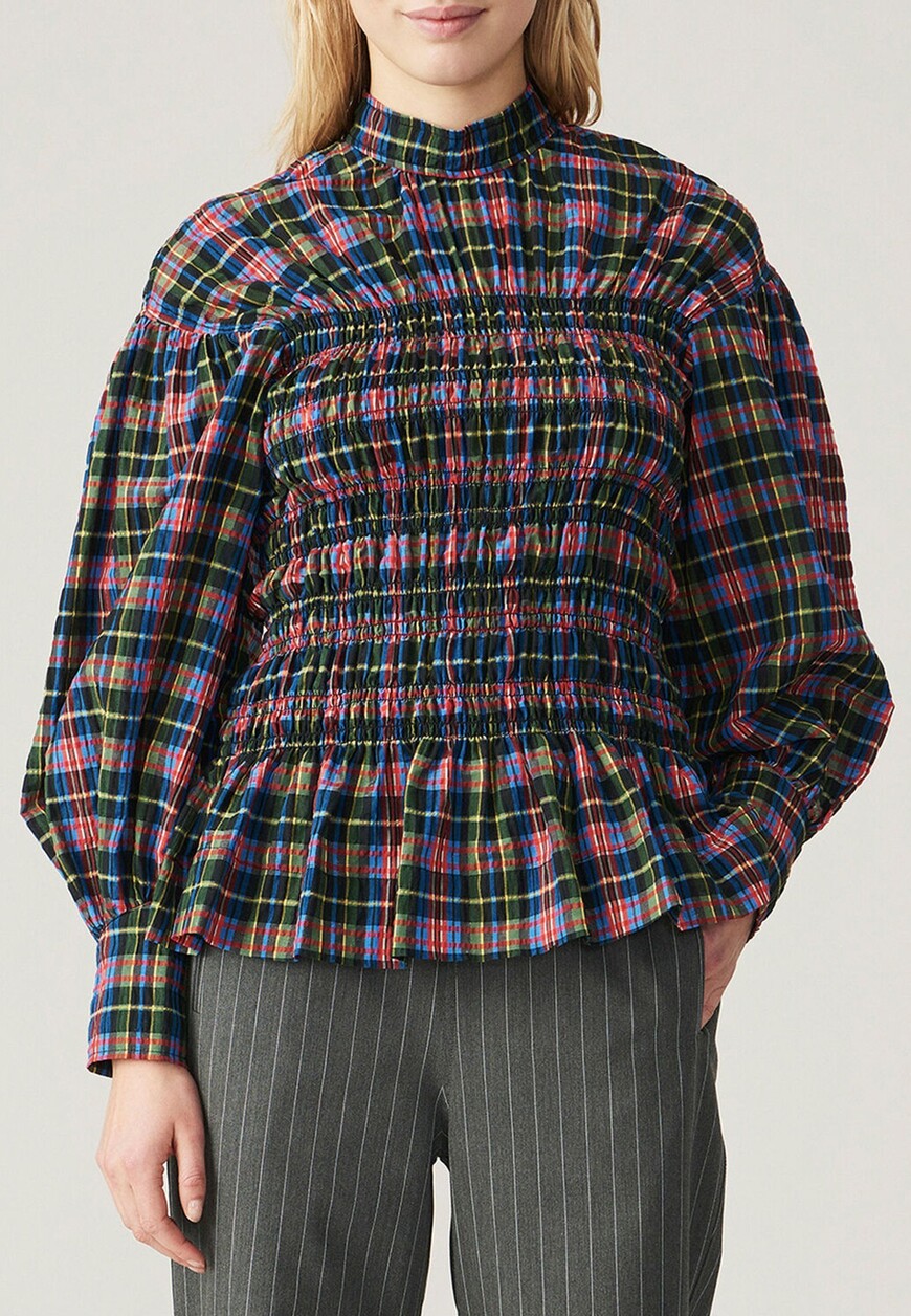 

Блуза Ganni, Черный