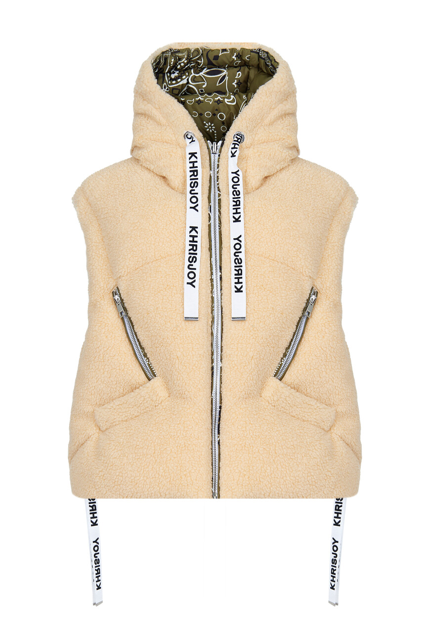 

Жилет С Капюшоном Khrisjoy, Бежевый