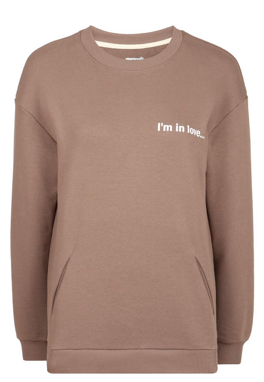 

Свитшот Elyts, Коричневый