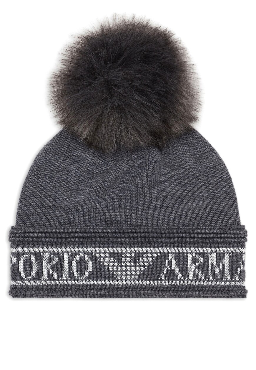 

Шапка Emporio Armani, Серый