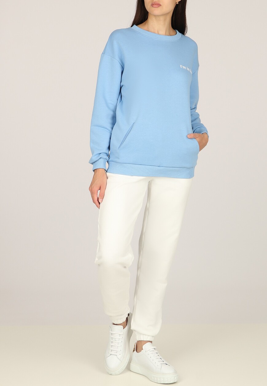 

Свитшот Elyts, Голубой