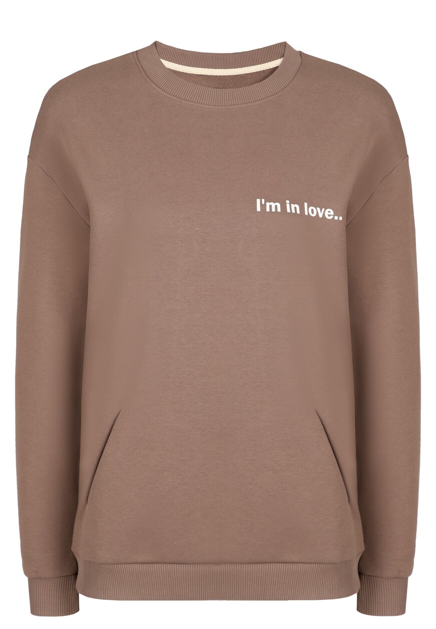 

Свитшот Elyts, Коричневый