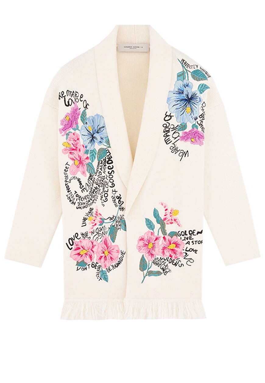 

Кардиган Golden Goose, Белый