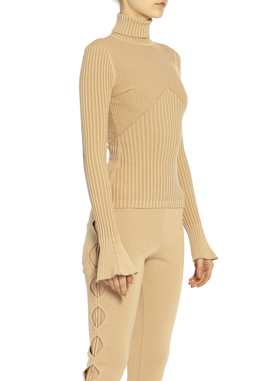 

Водолазка Andreadamo, Бежевый