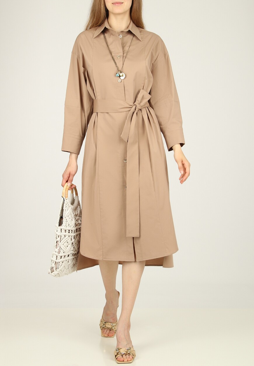 

Платье Eleventy, Коричневый