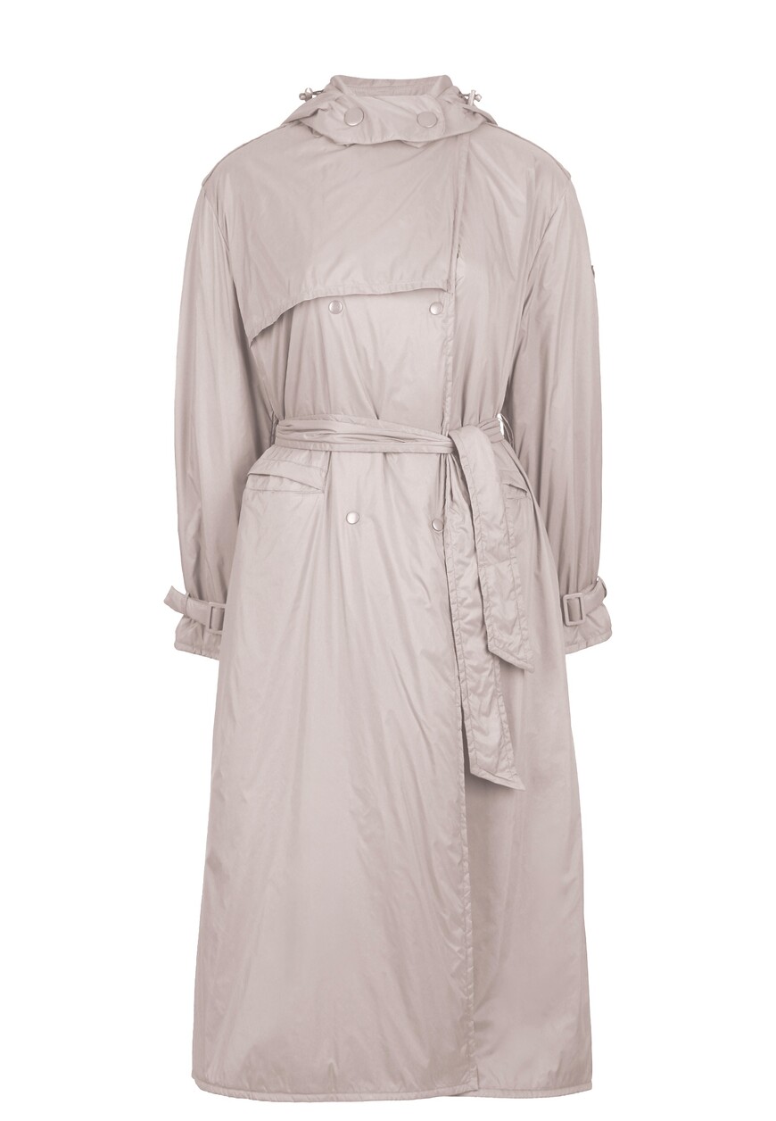 

Тренч Emporio Armani, Серый