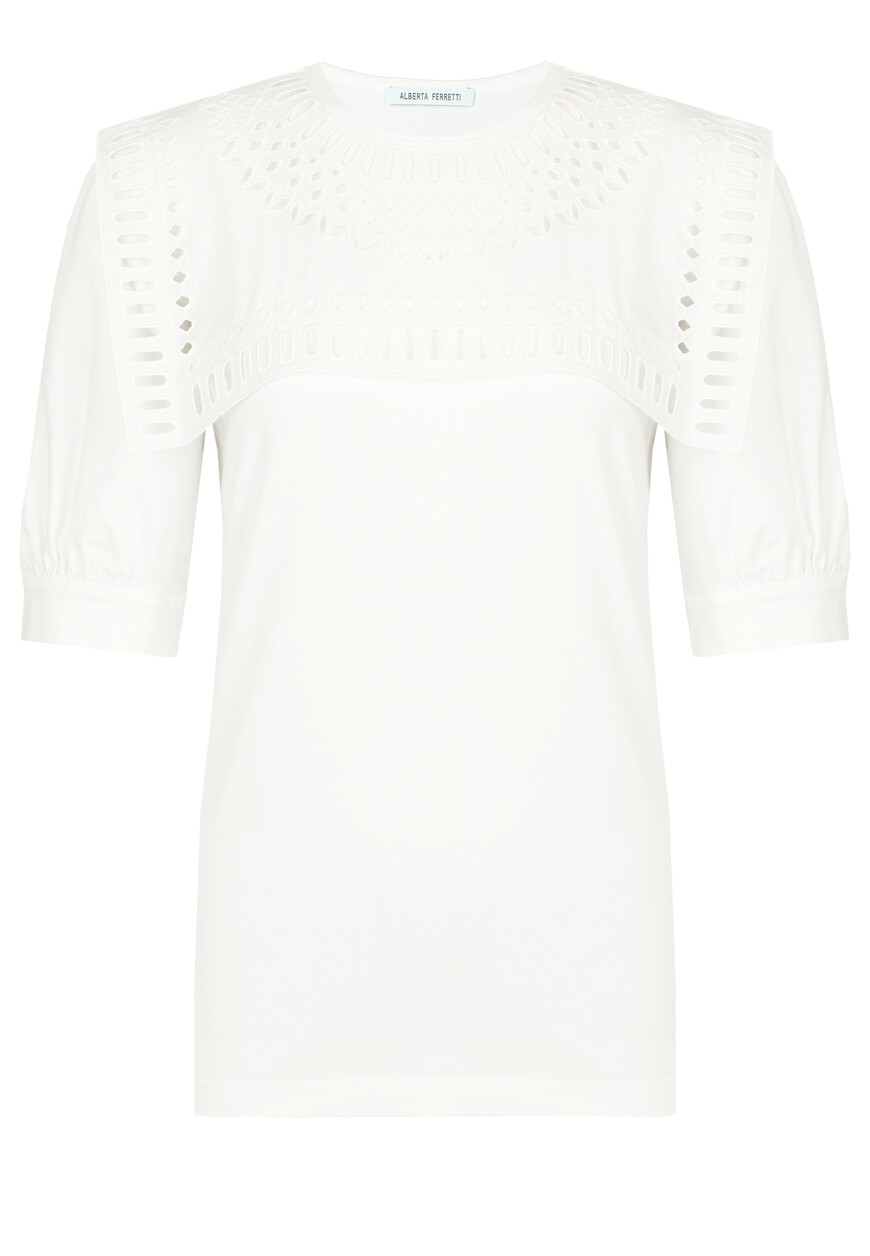 

Блуза Alberta Ferretti, Белый