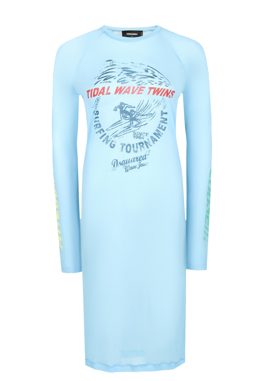 

Платье Dsquared2, Голубой