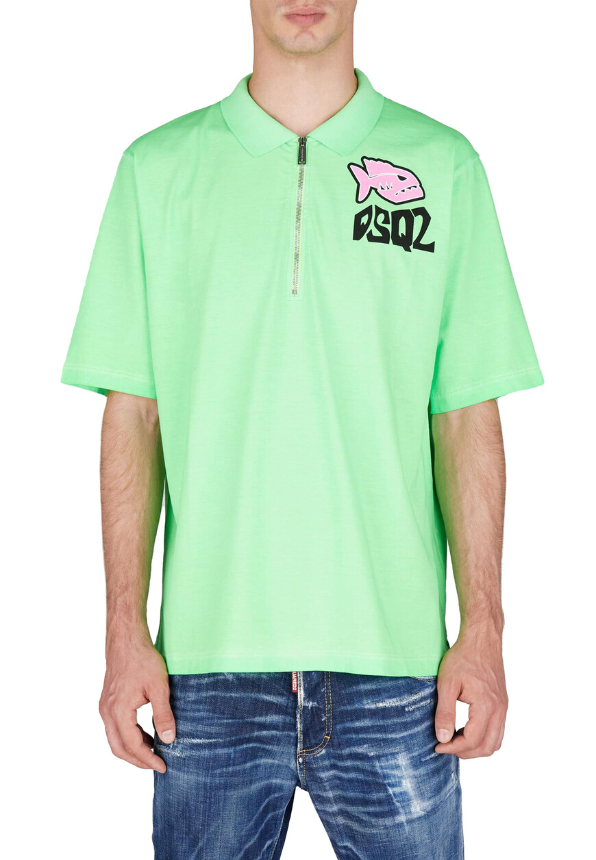

Поло Dsquared2, Зеленый