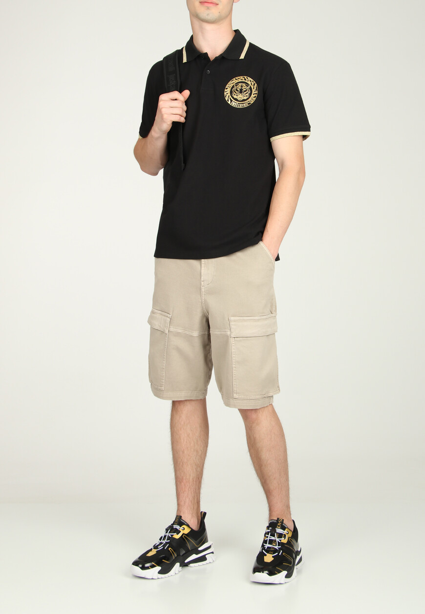 

Поло Just Cavalli, Черный