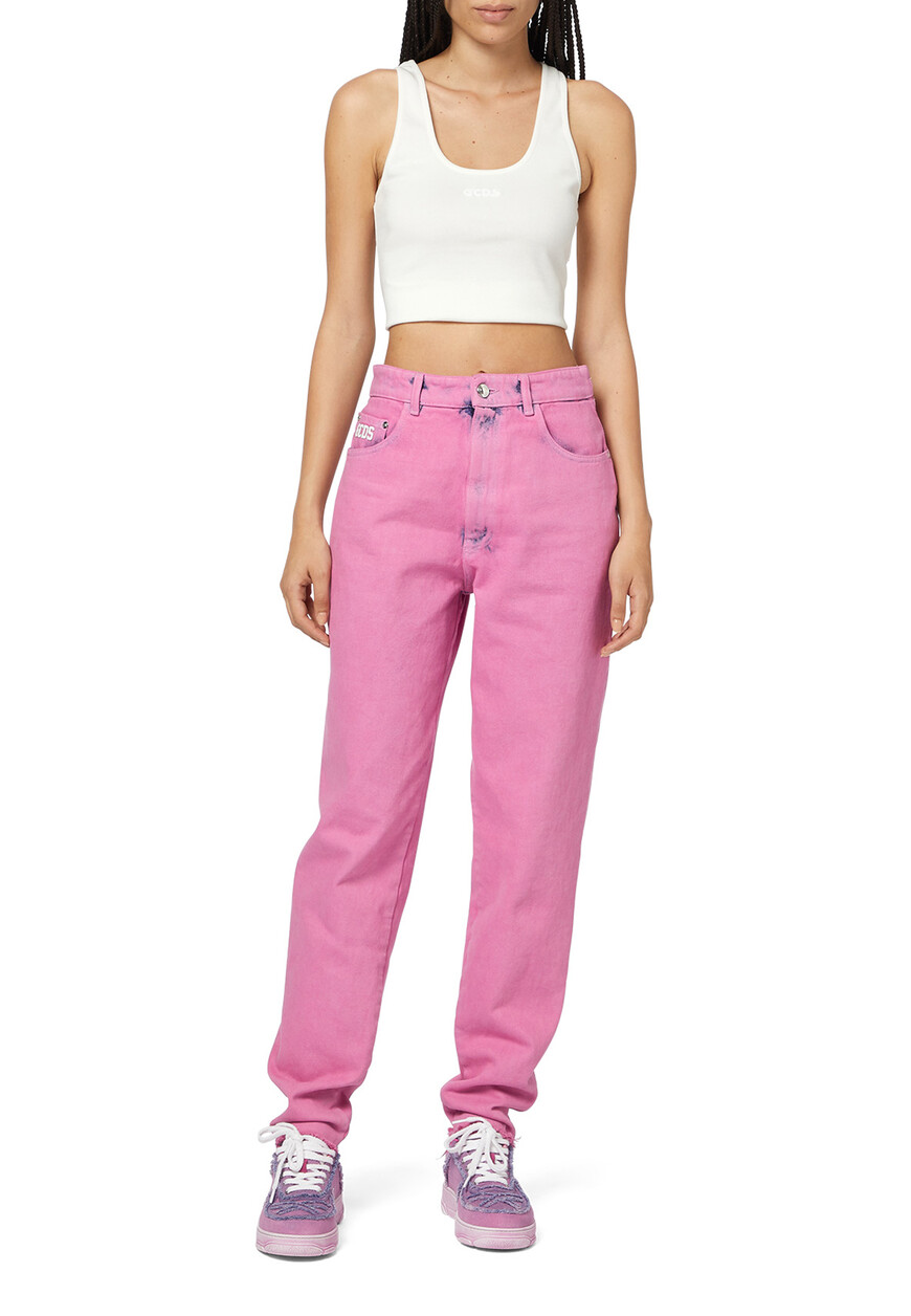 

Джинсы Gcds, Розовый