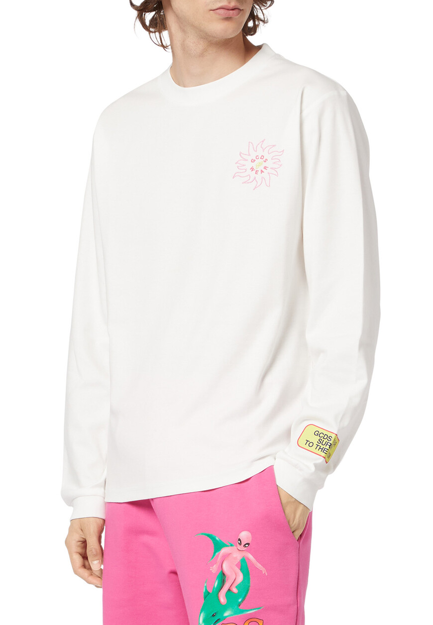 

Лонгслив Gcds, Белый