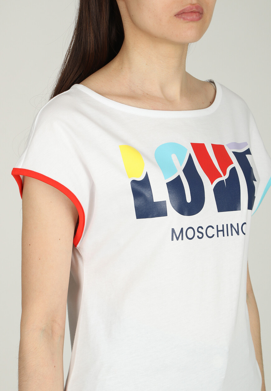 

Футболка Moschino Love, Белый