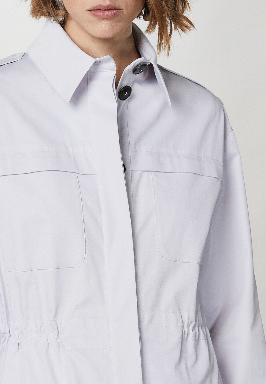 

Плащ Patrizia Pepe, Серый