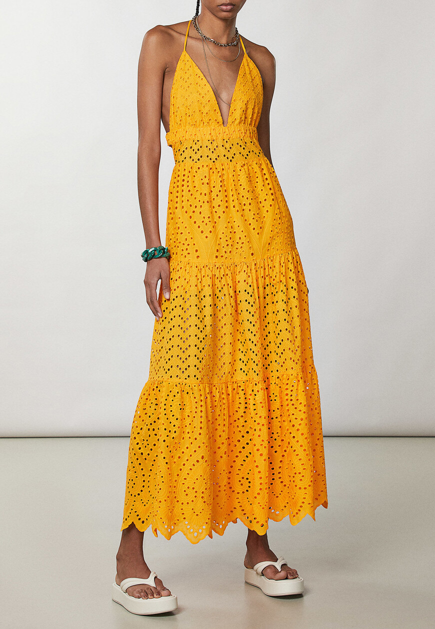 

Сарафан Patrizia Pepe, Оранжевый