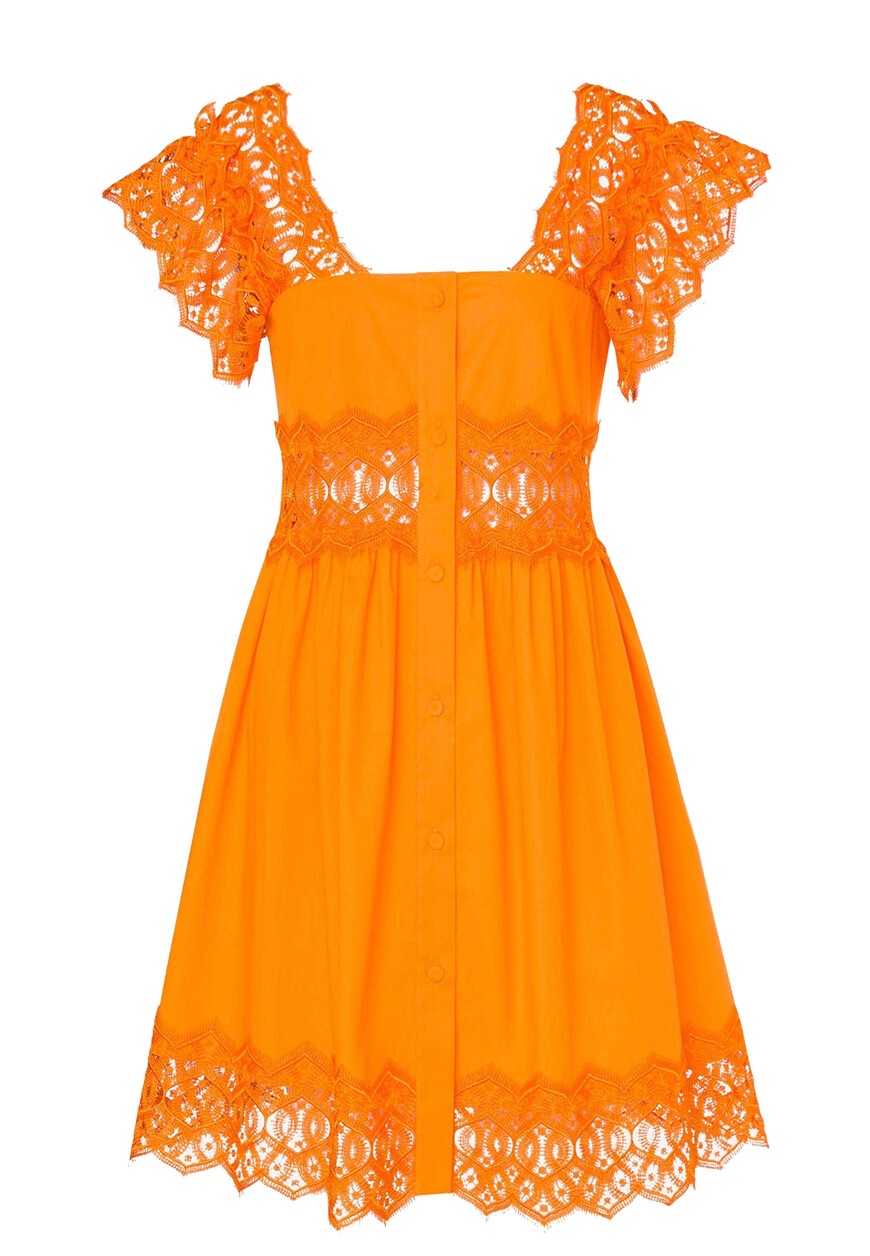 

Платье Alberta Ferretti, Оранжевый