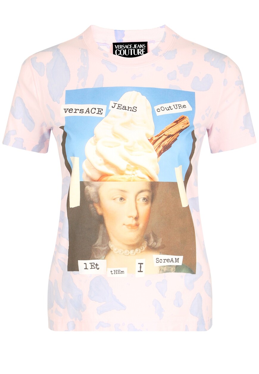 

Футболка Versace Jeans Couture, Фиолетовый