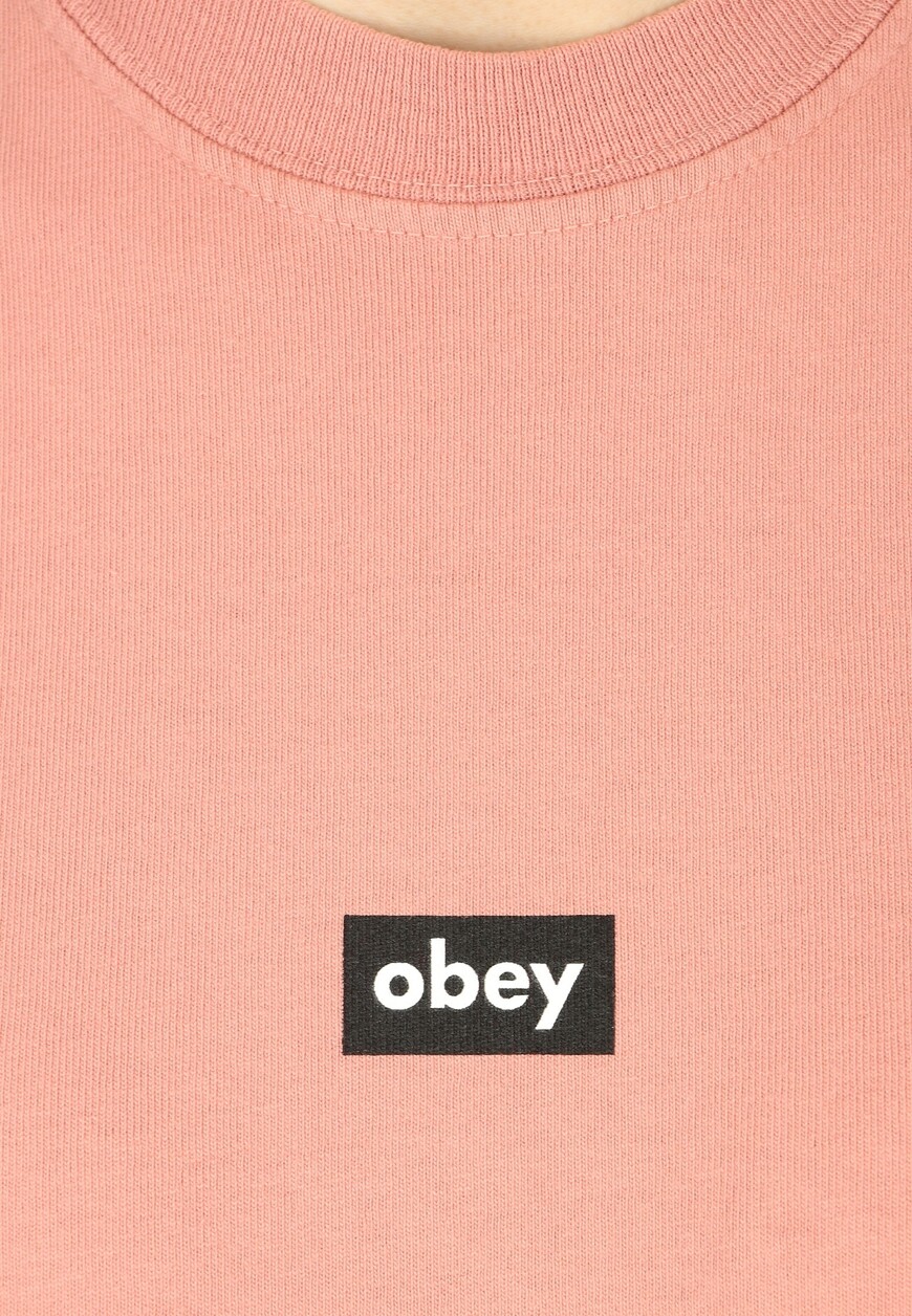 

Футболка Obey, Розовый
