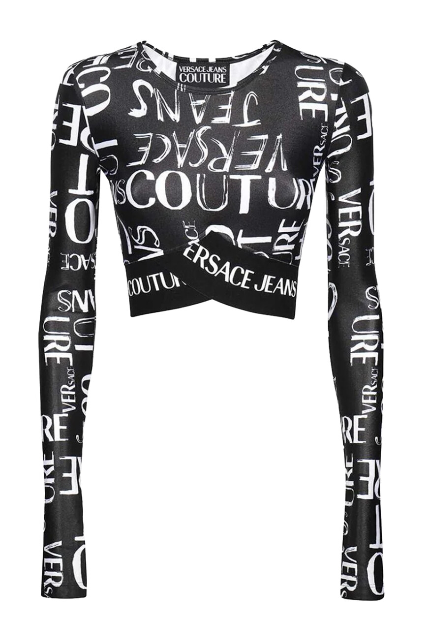 

Топ Versace Jeans Couture, Черный