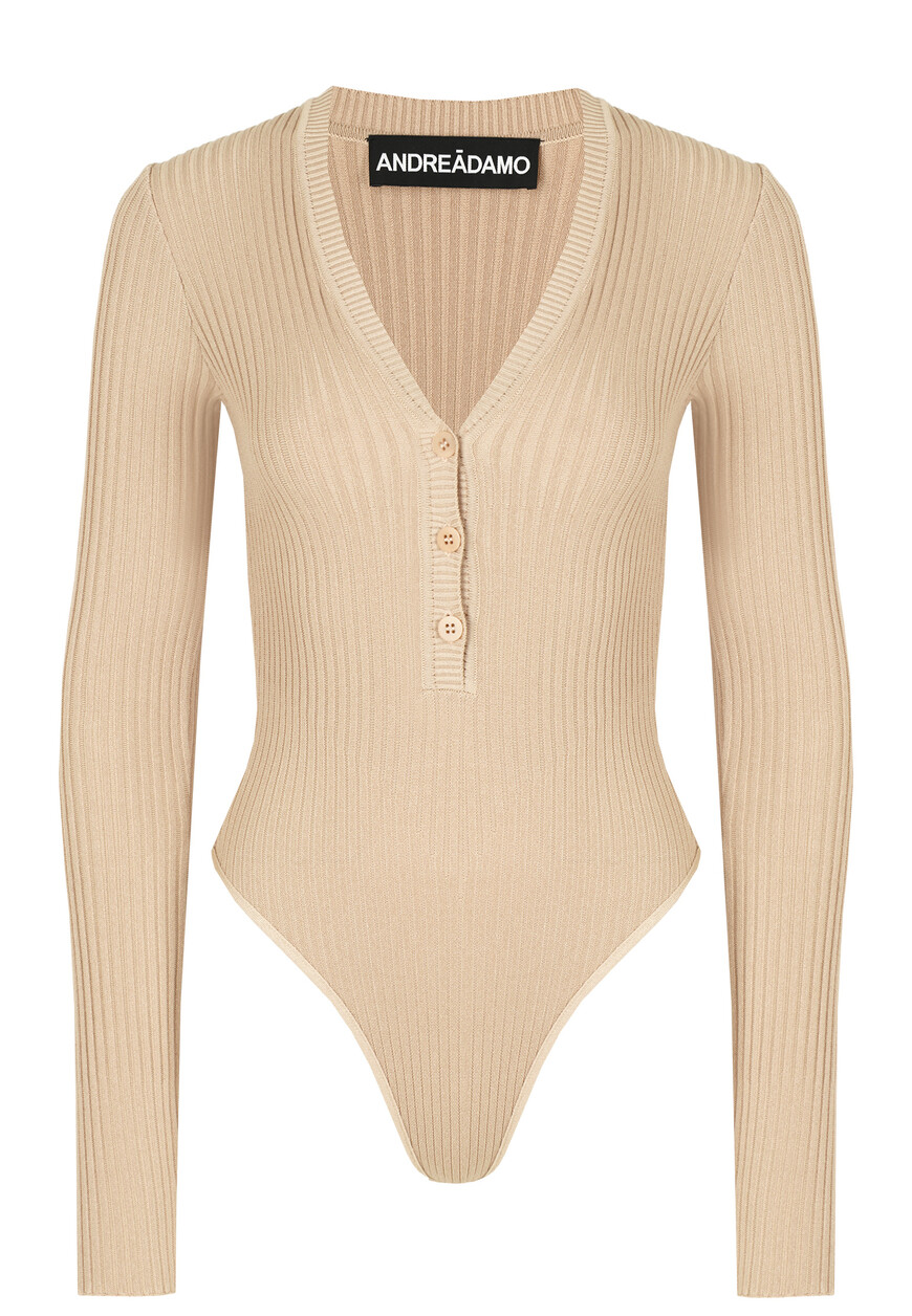 

Боди Andreadamo, Бежевый