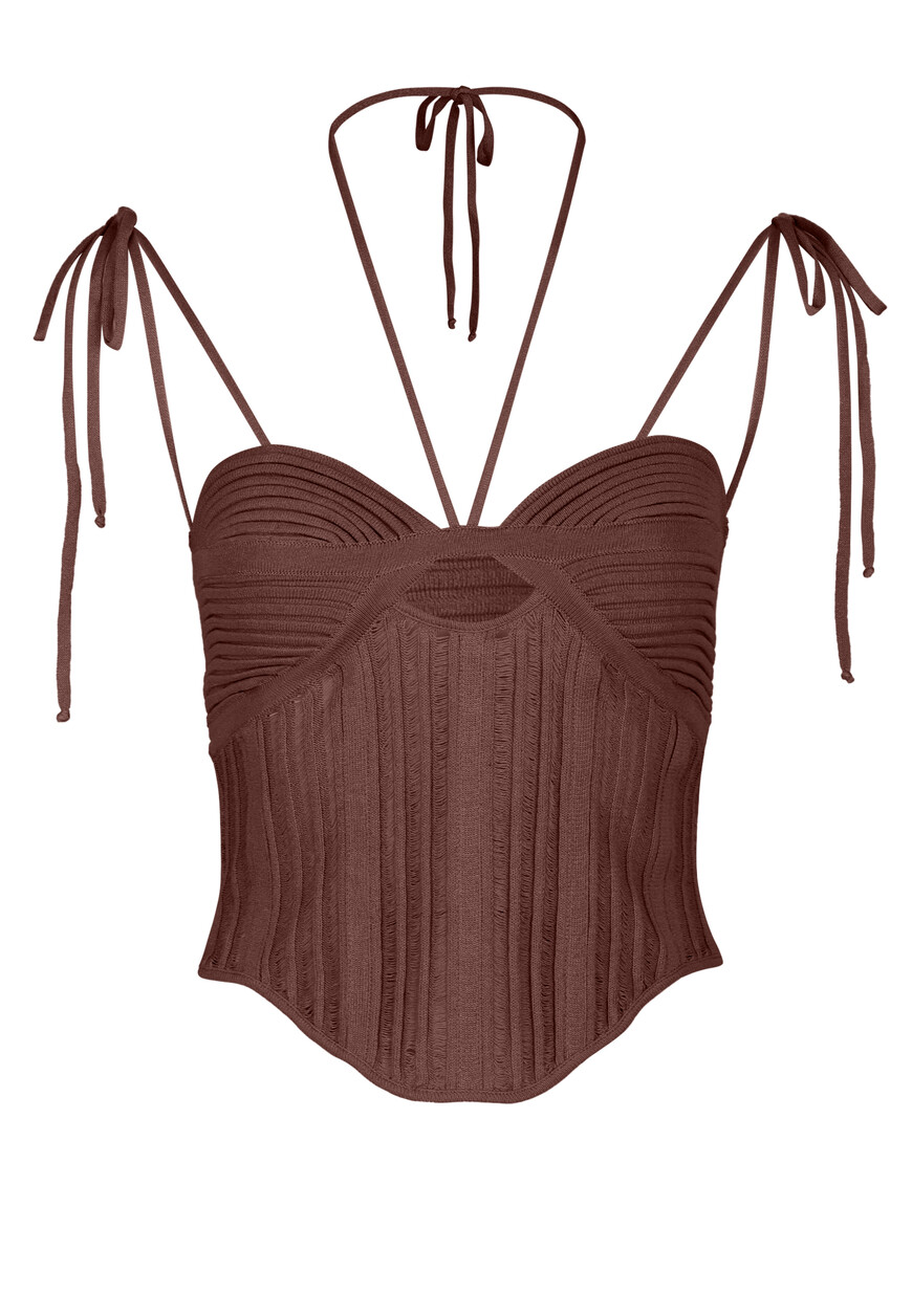 

Топ Andreadamo, Коричневый