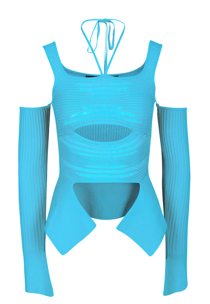 

Топ Andreadamo, Голубой