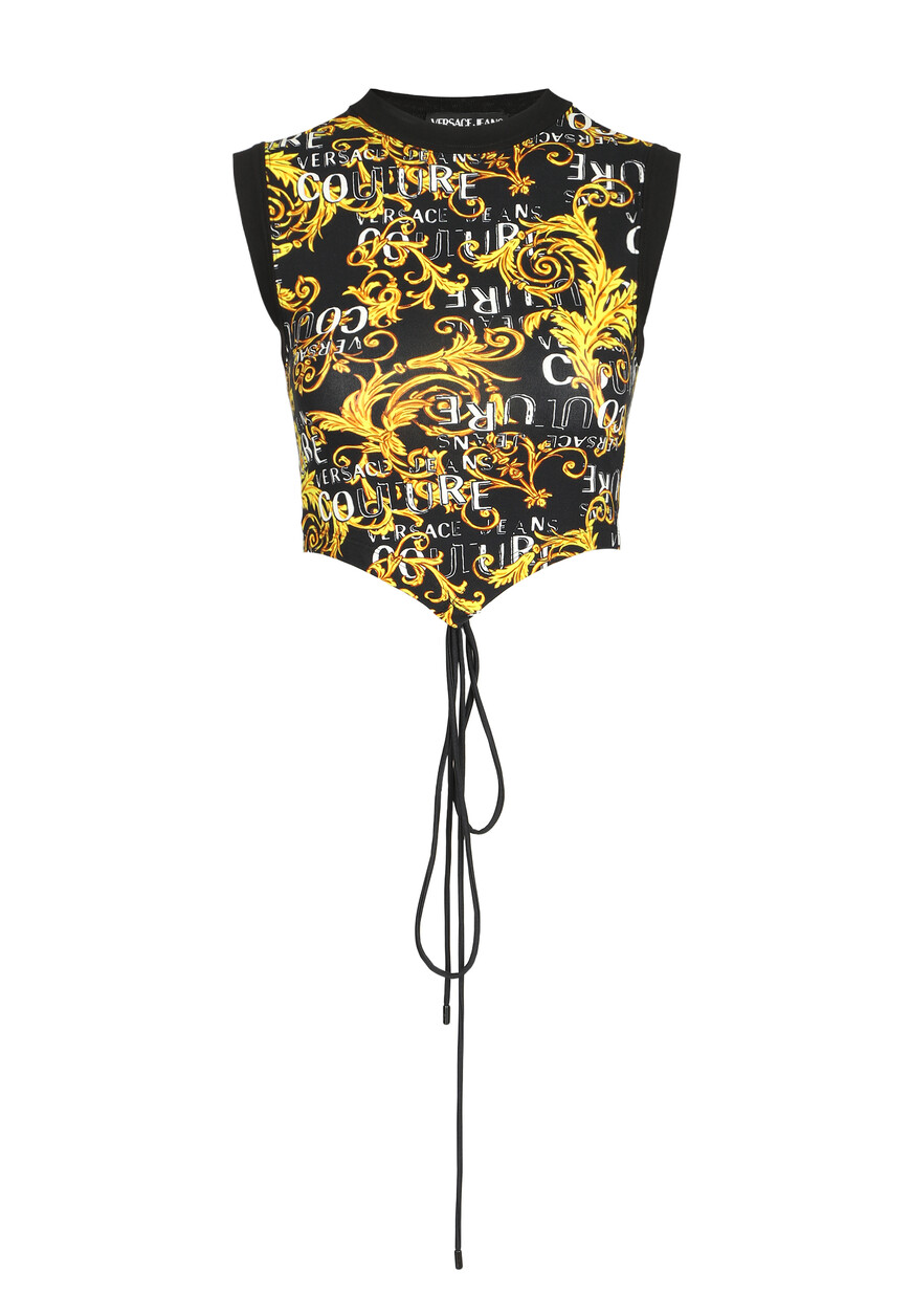 

Топ Versace Jeans Couture, Черный