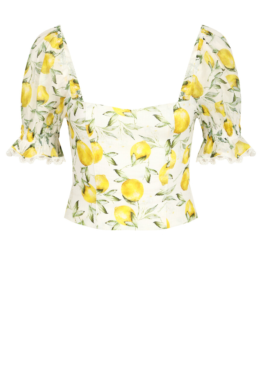 

Топ Positano Couture By Blitz, Желтый