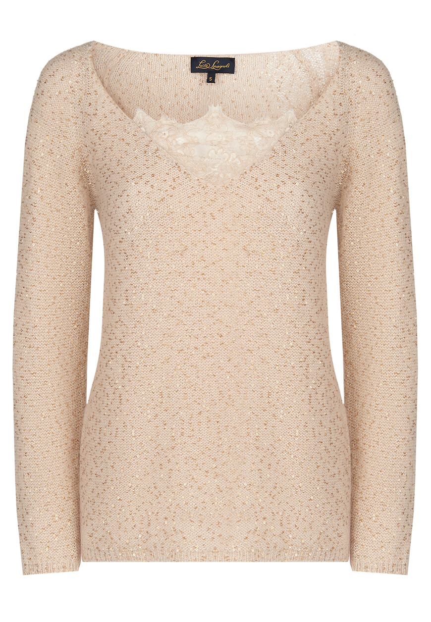 

Пуловер Luisa Spagnoli, Бежевый