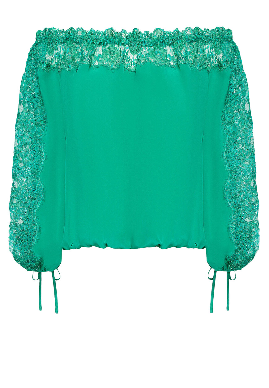 

Блуза Luisa Spagnoli, Зеленый