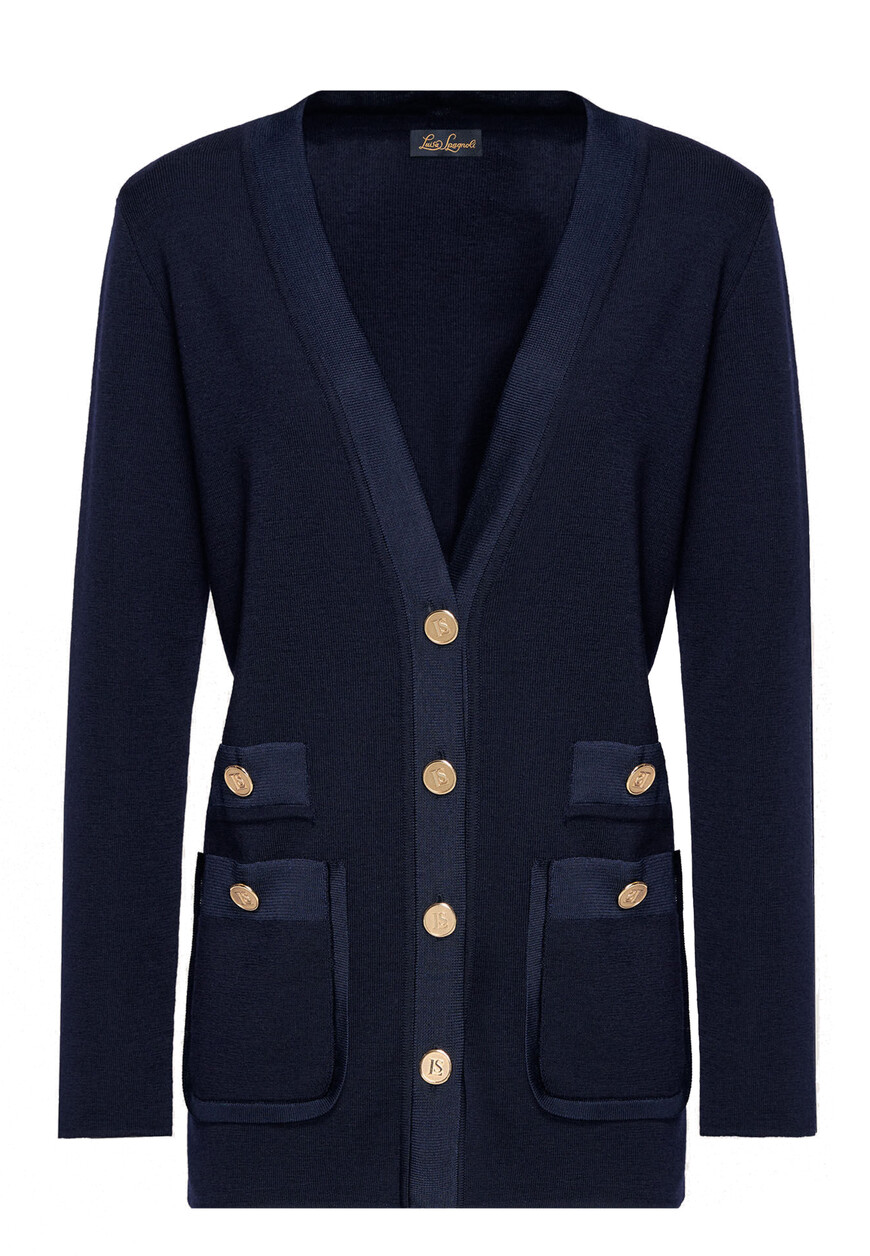 

Кардиган Luisa Spagnoli, Синий