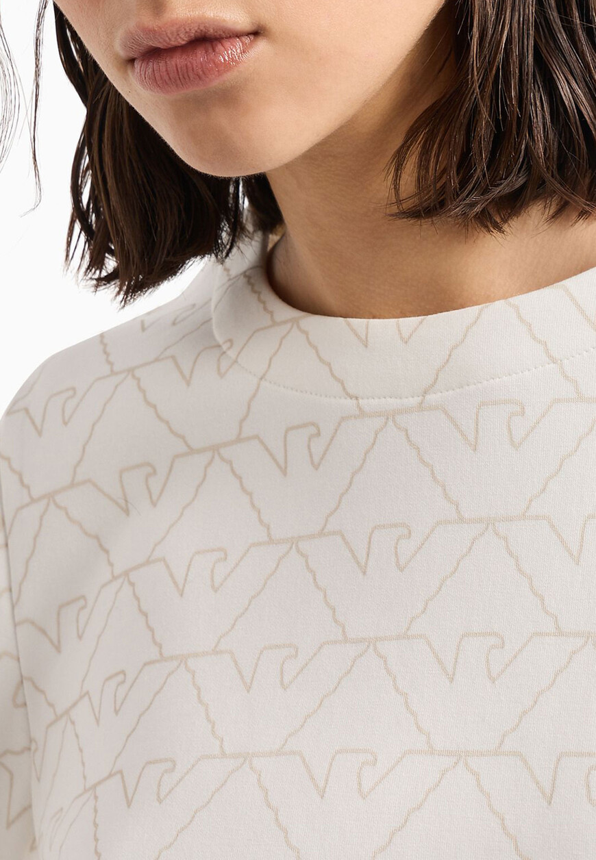 

Свитшот Emporio Armani, Бежевый