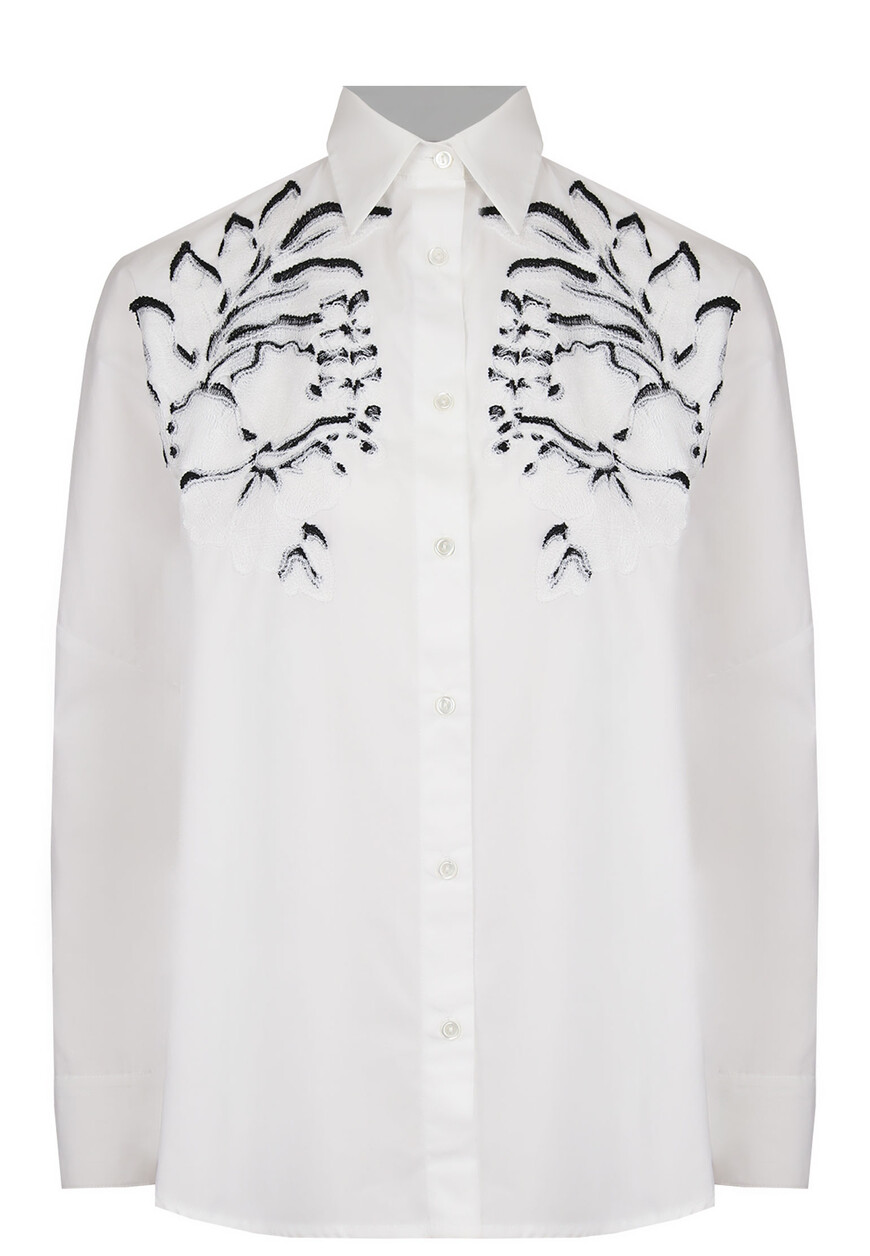 

Рубашка Ermanno Firenze, Белый