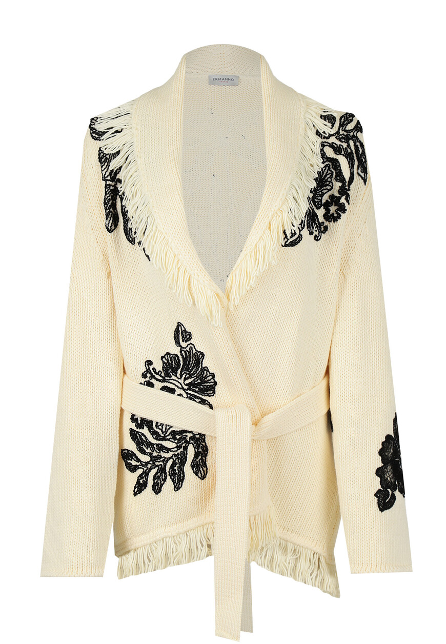 

Кардиган Ermanno Firenze, Белый