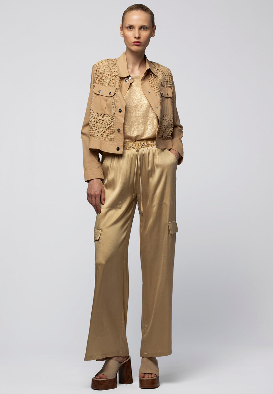 

Брюки Max&Moi, Бежевый