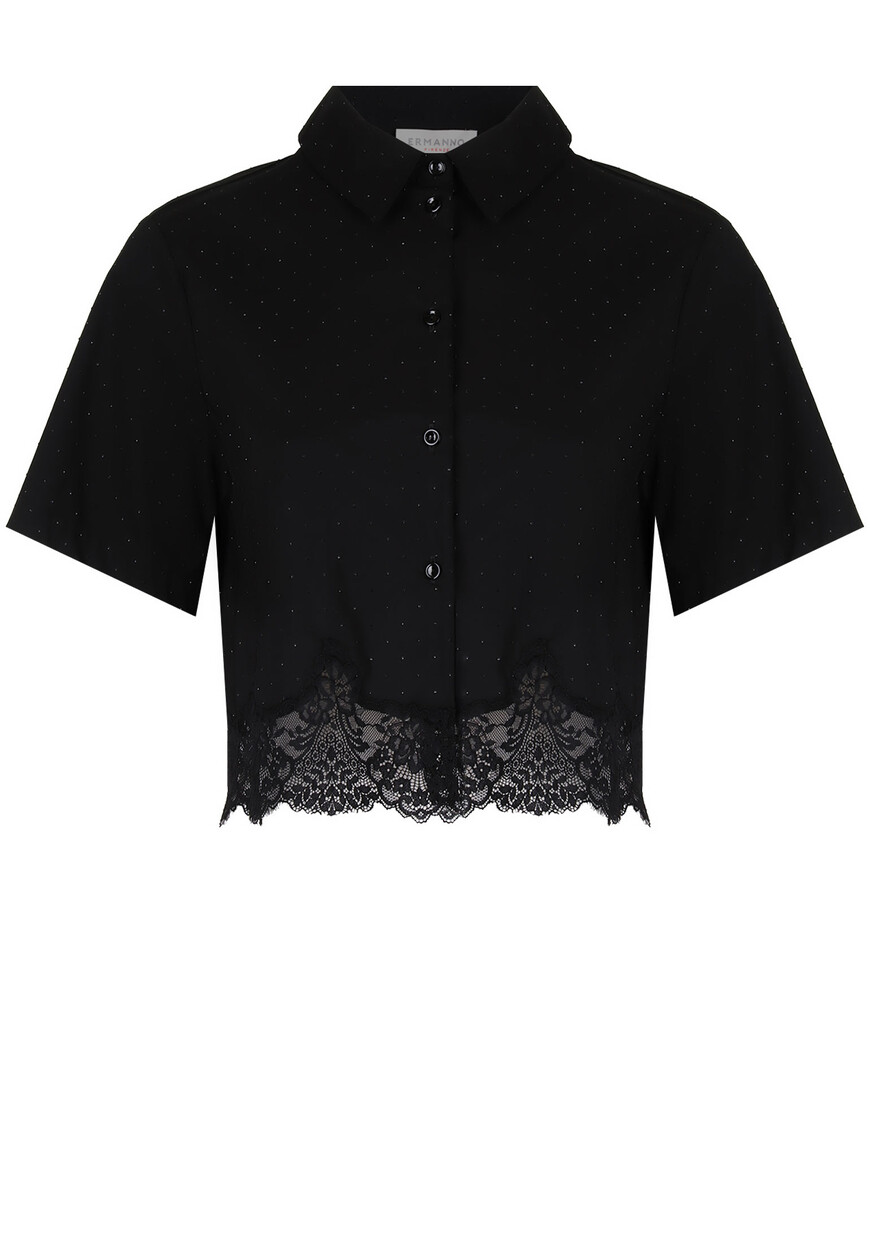 

Рубашка Ermanno Firenze, Черный