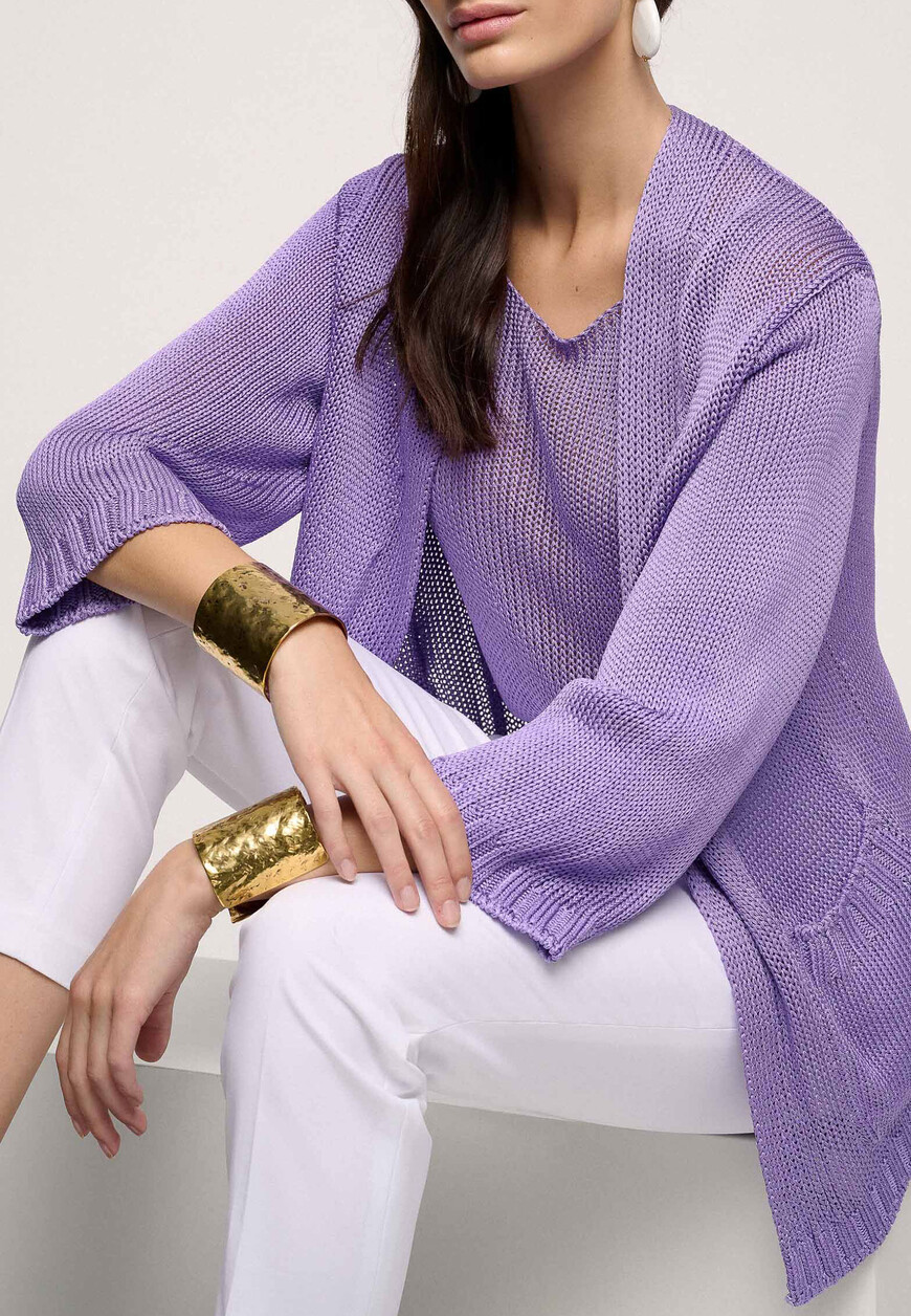 

Кардиган Luisa Spagnoli, Фиолетовый