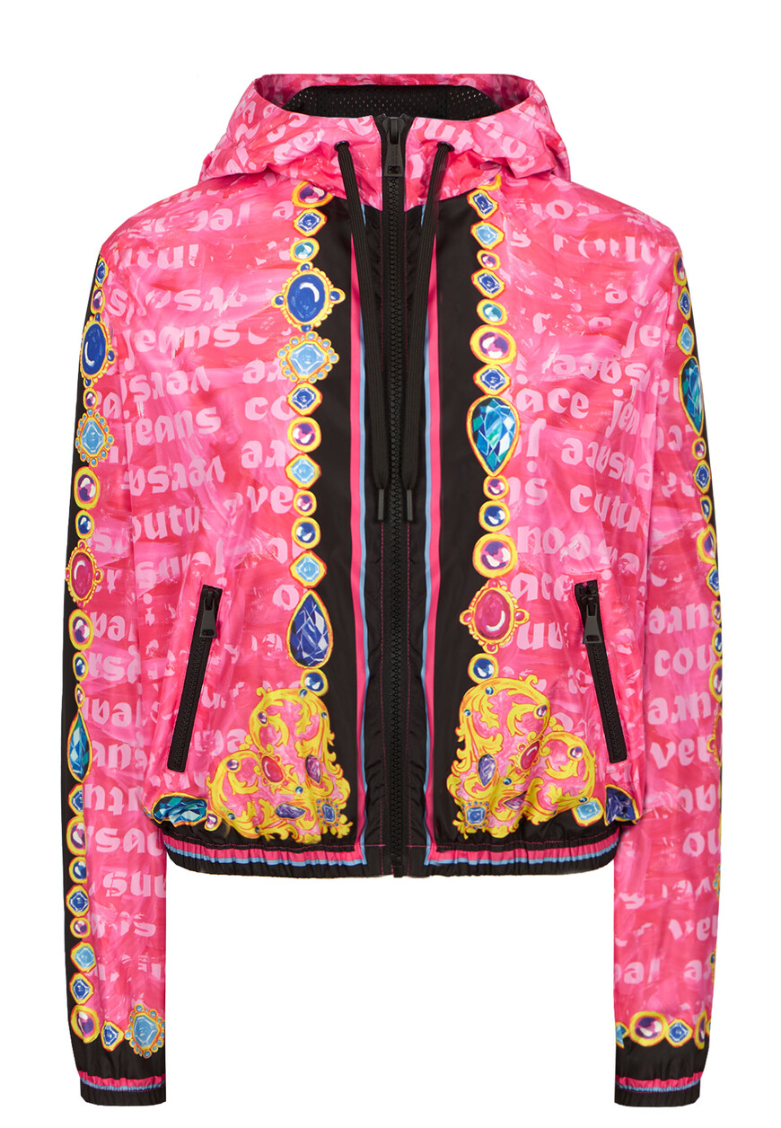 

Бомбер Versace Jeans Couture, Розовый