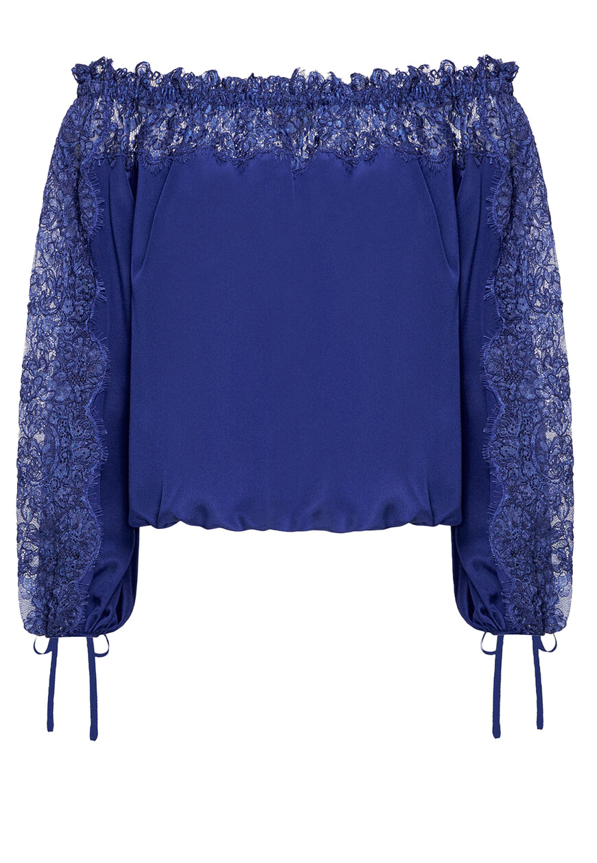 

Блуза Luisa Spagnoli, Синий