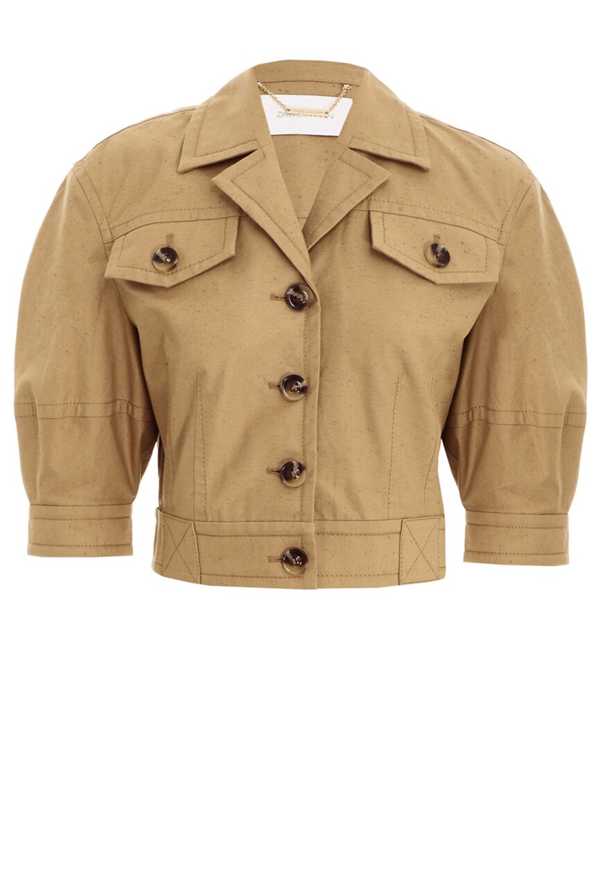 

Рубашка Zimmermann, Коричневый