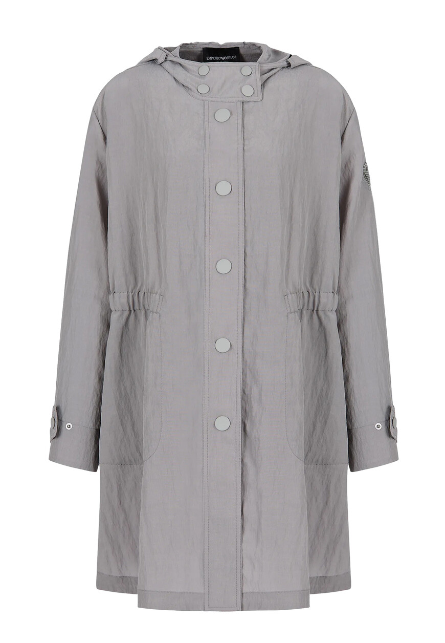 

Плащ Emporio Armani, Серый