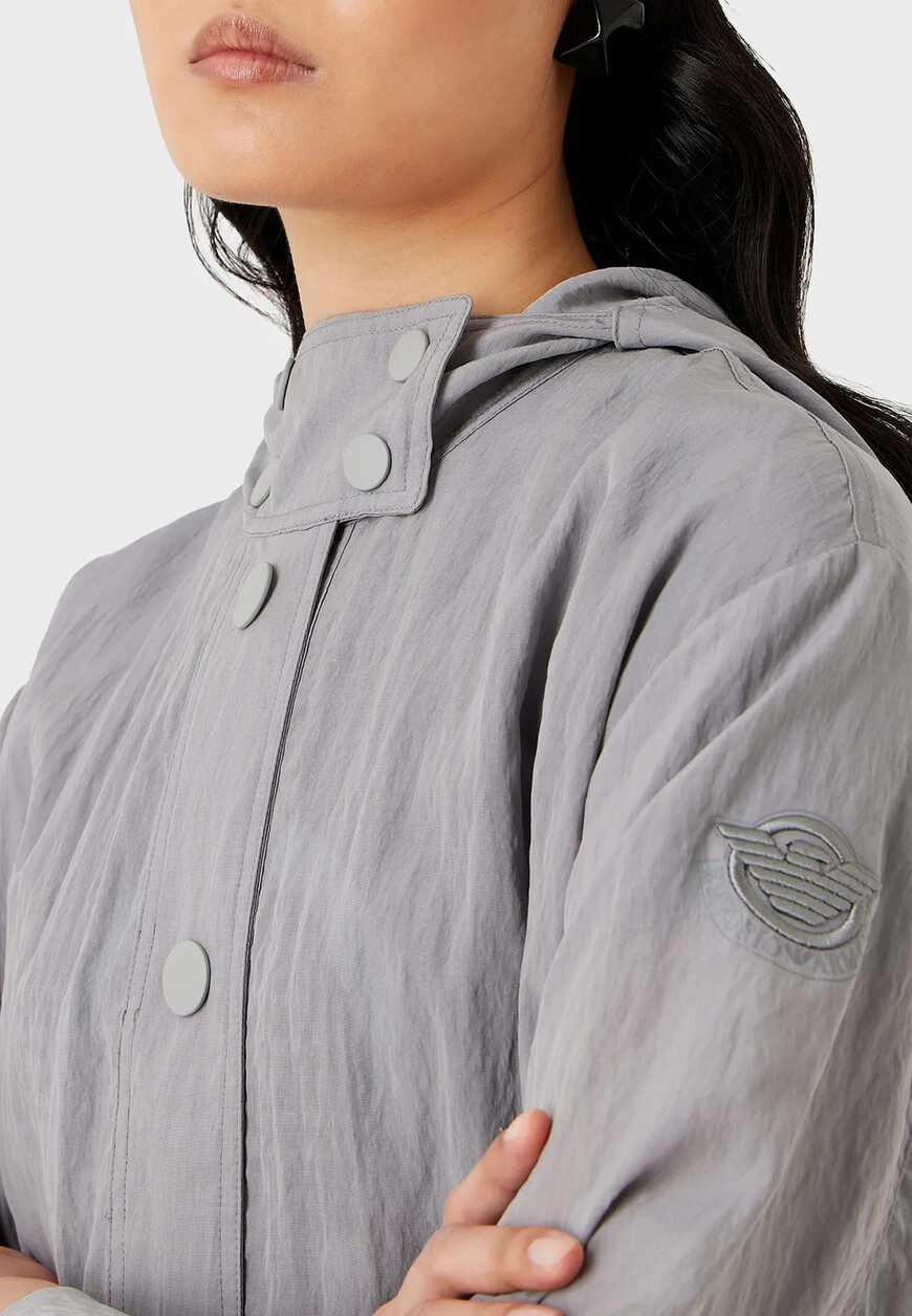 

Плащ Emporio Armani, Серый